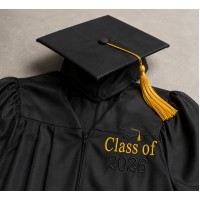 Class of 2026 Graduation Embroidery Design 5x7