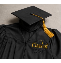 Class of 2026 Graduation Embroidery Design 5x7