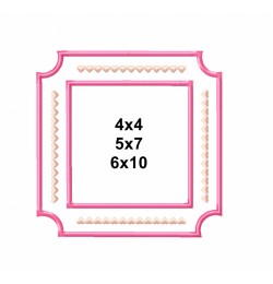 Cute Milestone Card in The Hoop Embroidery Design 3 Sizes Cute Milestone Card in The Hoop Embroidery Design 3 Sizes