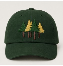 Cute Pine Trees Embroidery Design