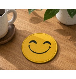 Happy Smiley Face In The Hoop Embroidery Design 4x4