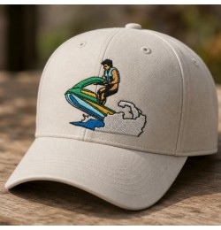 Jet Ski Adventure Embroidery Design