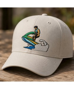 Jet Ski Adventure Embroidery Design