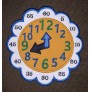 Learning Time Clock Embroidery Design 3 Sizes