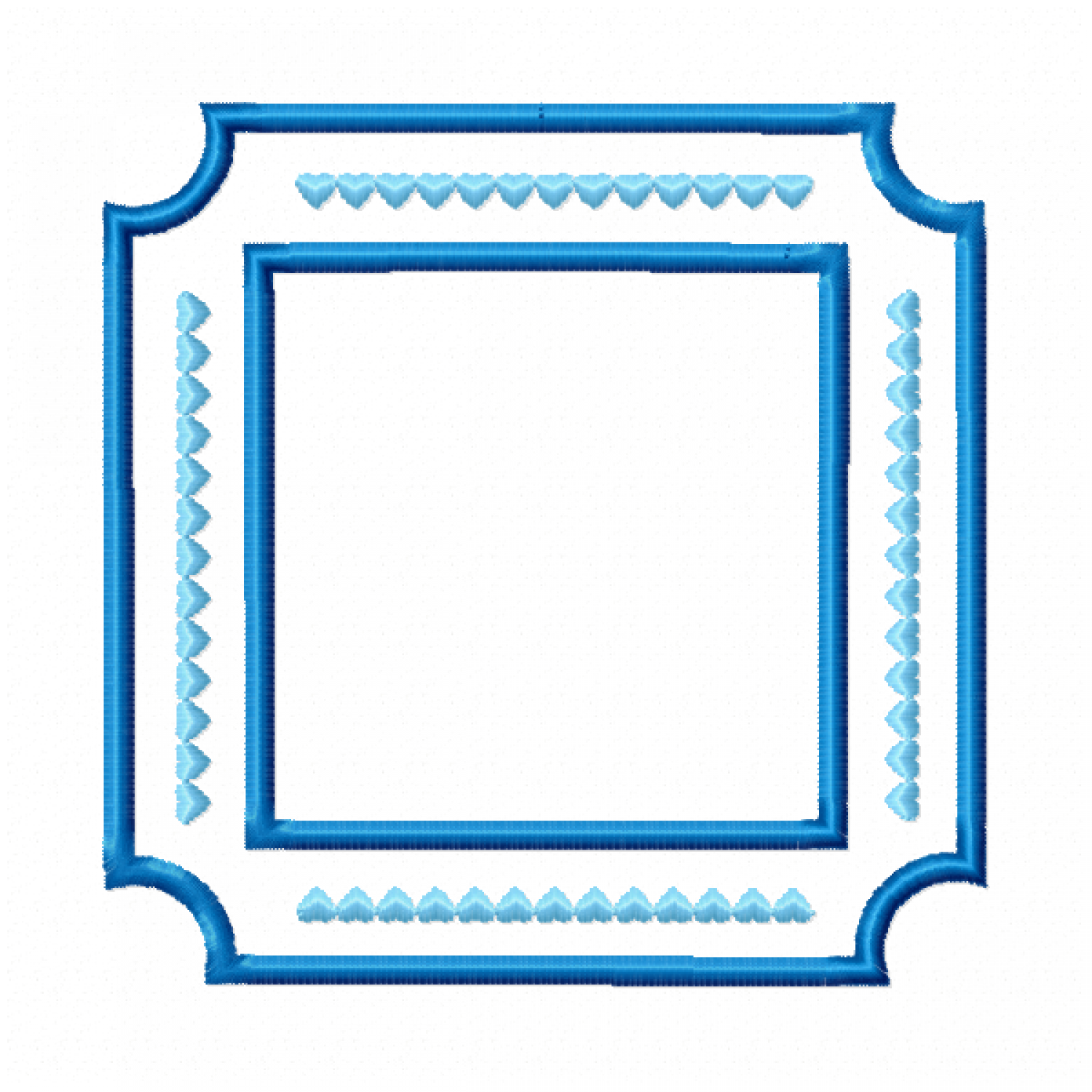 Milestone Card in The Hoop Embroidery Design 4X4