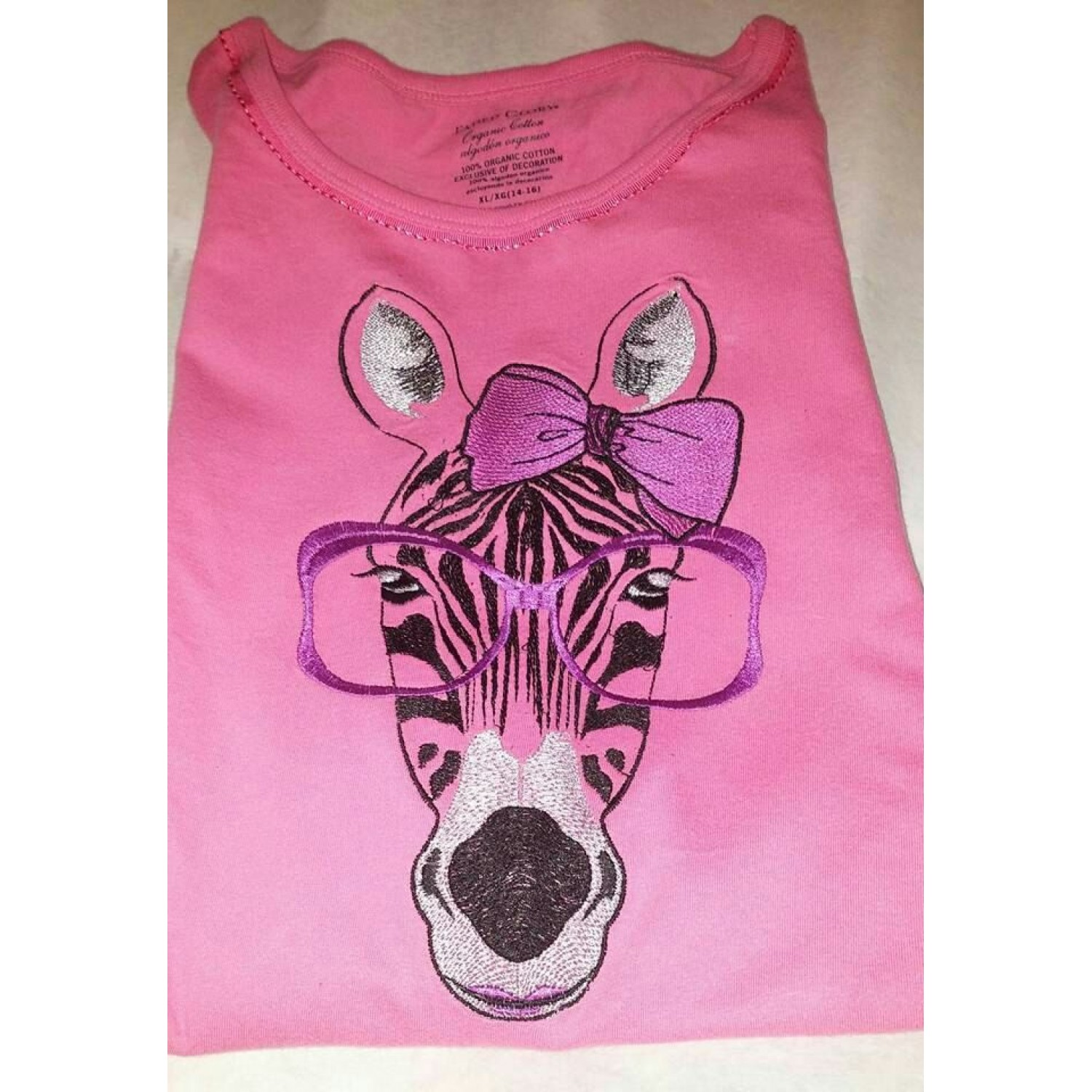 Zebra Embroidery Design
