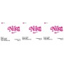Pink And Logo Sports Embroidery Design 3 Sizes