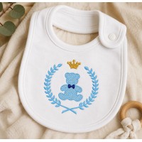 Royal Teddy Bear Embroidery Design