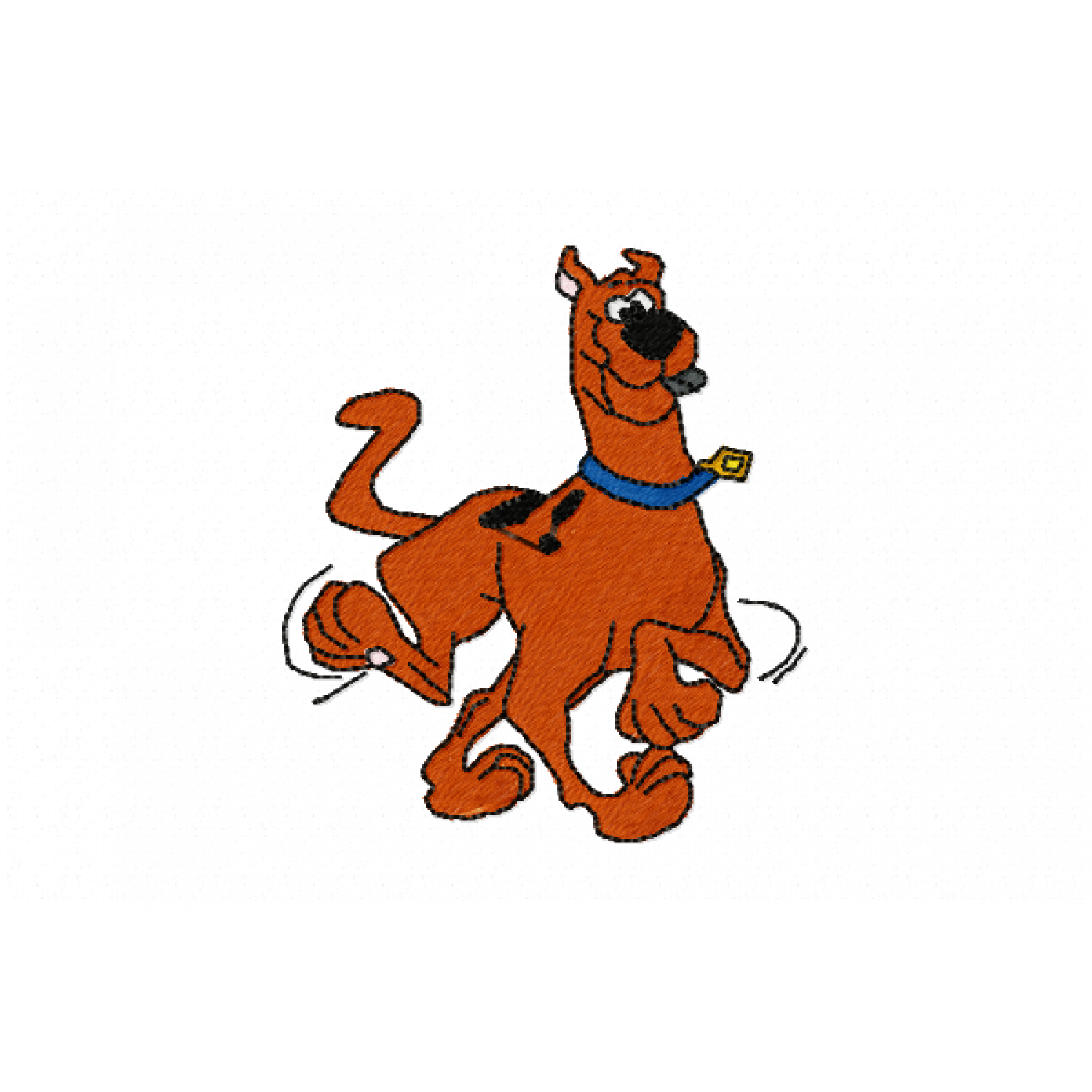 Scoby doo Embroidery Design