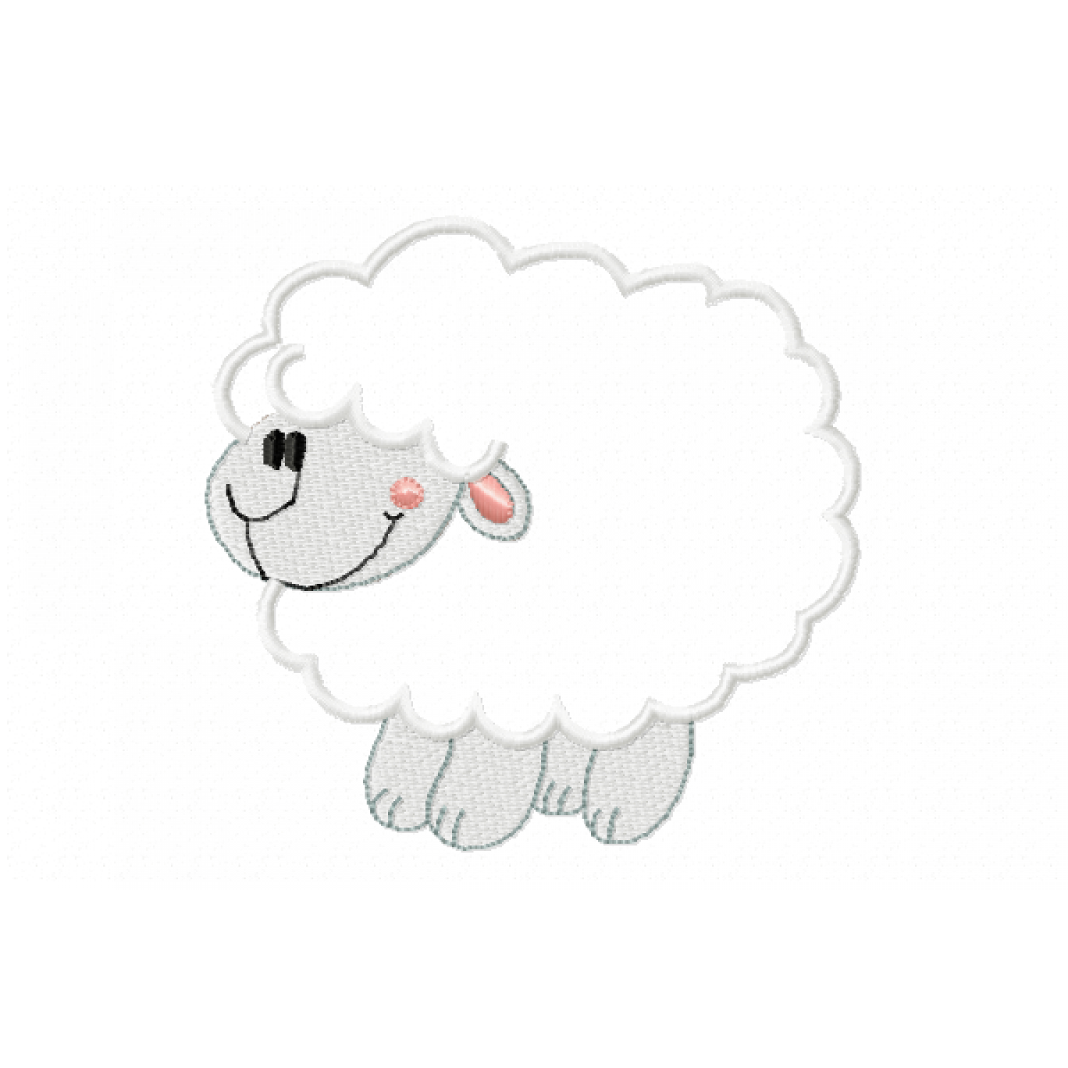 Sheep Embroidery Design