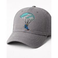 Skydiving Embroidery Design 4x4