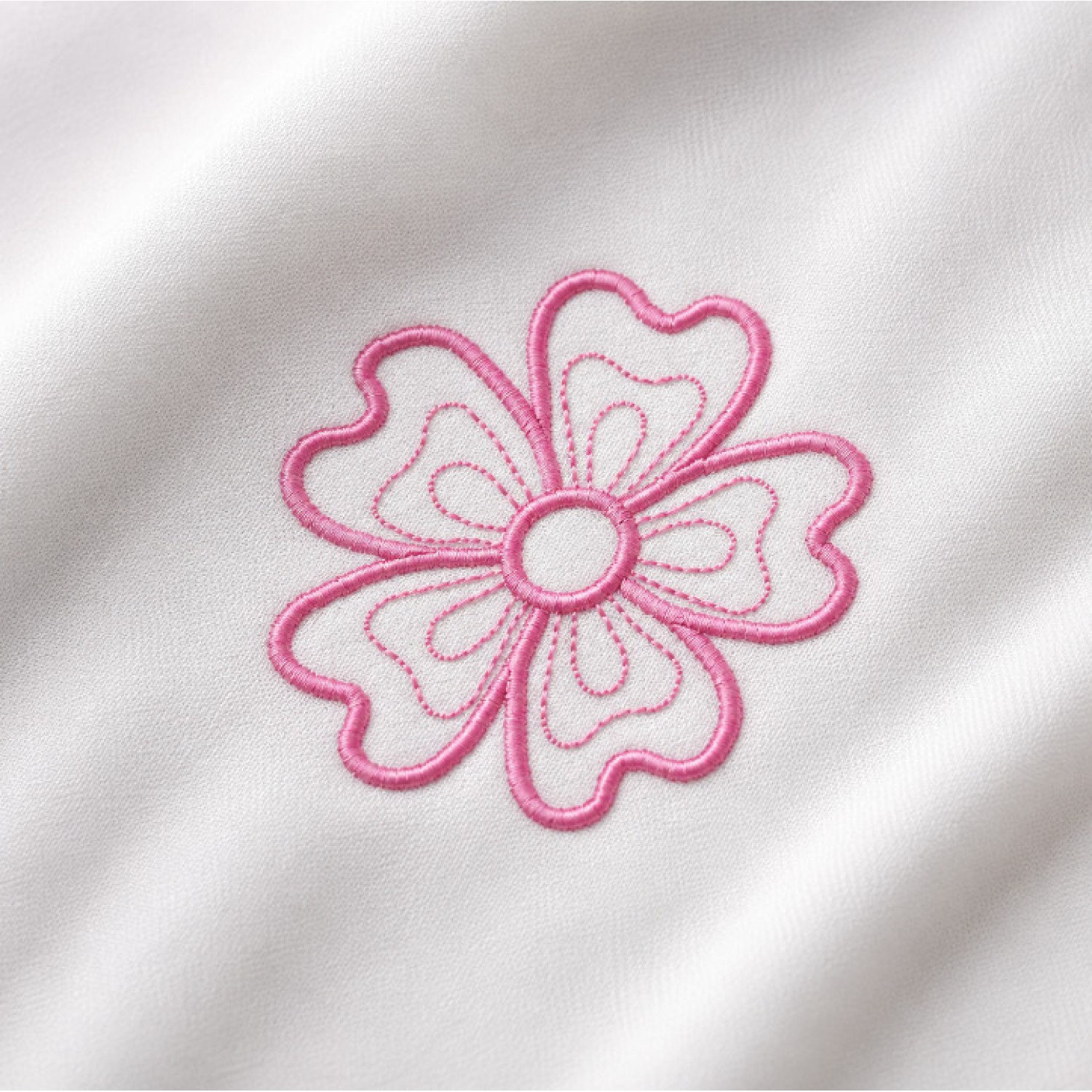 Sweetheart Bloom Embroidery Design