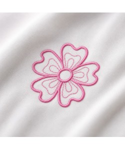 Sweetheart Bloom Embroidery Design