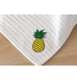 Tropical Pineapple Embroidery Design